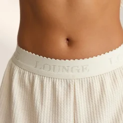 Pantalon de Pyjama Soft Waffle - Cream