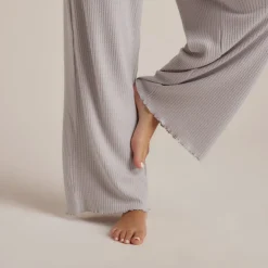 Pantalon de Pyjama Soft Waffle - Givre