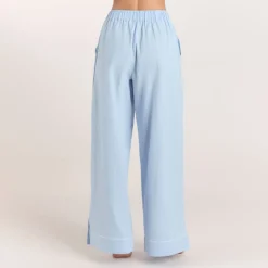 Pantalon de Pyjama Texturé - Bleu