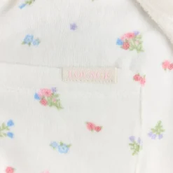 Peignoir - Blanc Floral