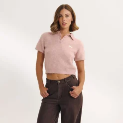 Polo Tricoté - Rose