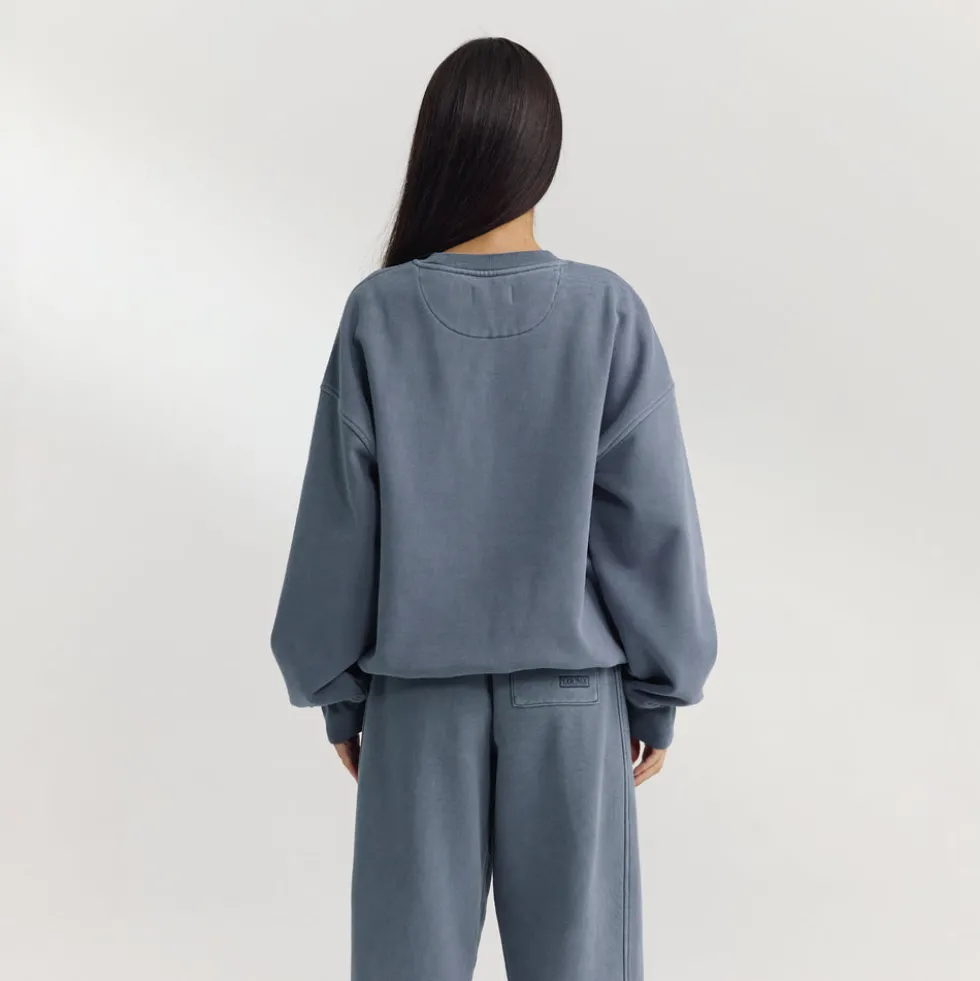 Pull Oversize - Bleu Délavé