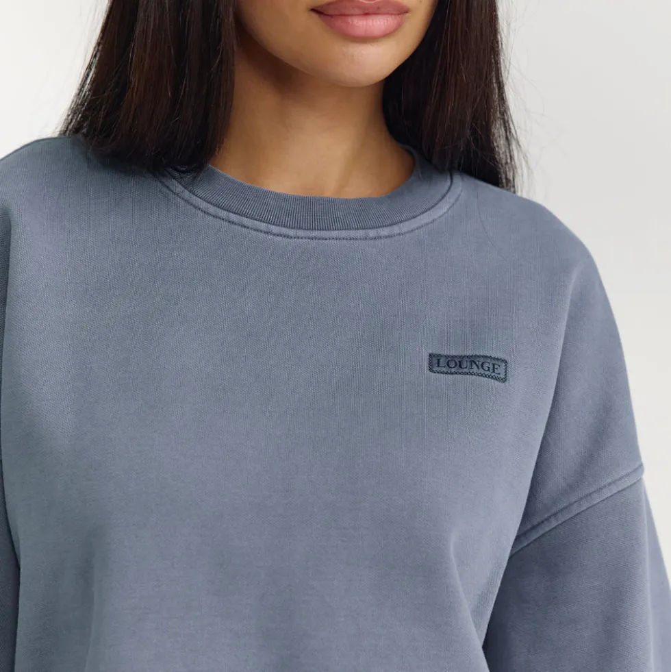 Pull Oversize - Bleu Délavé