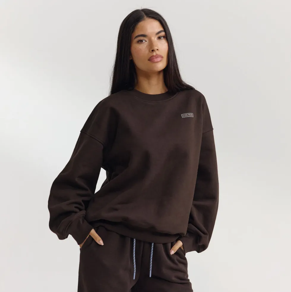 Pull Oversize - Chocolat Noir