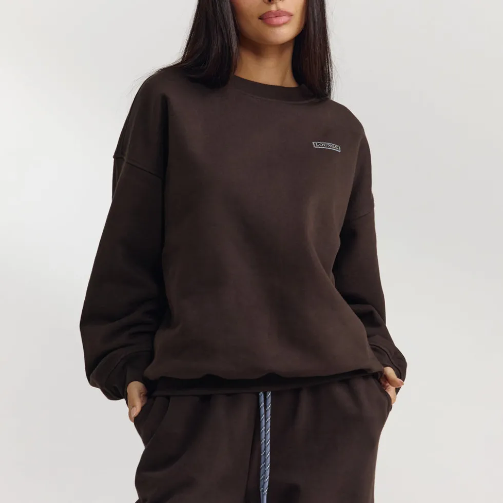 Pull Oversize - Chocolat Noir