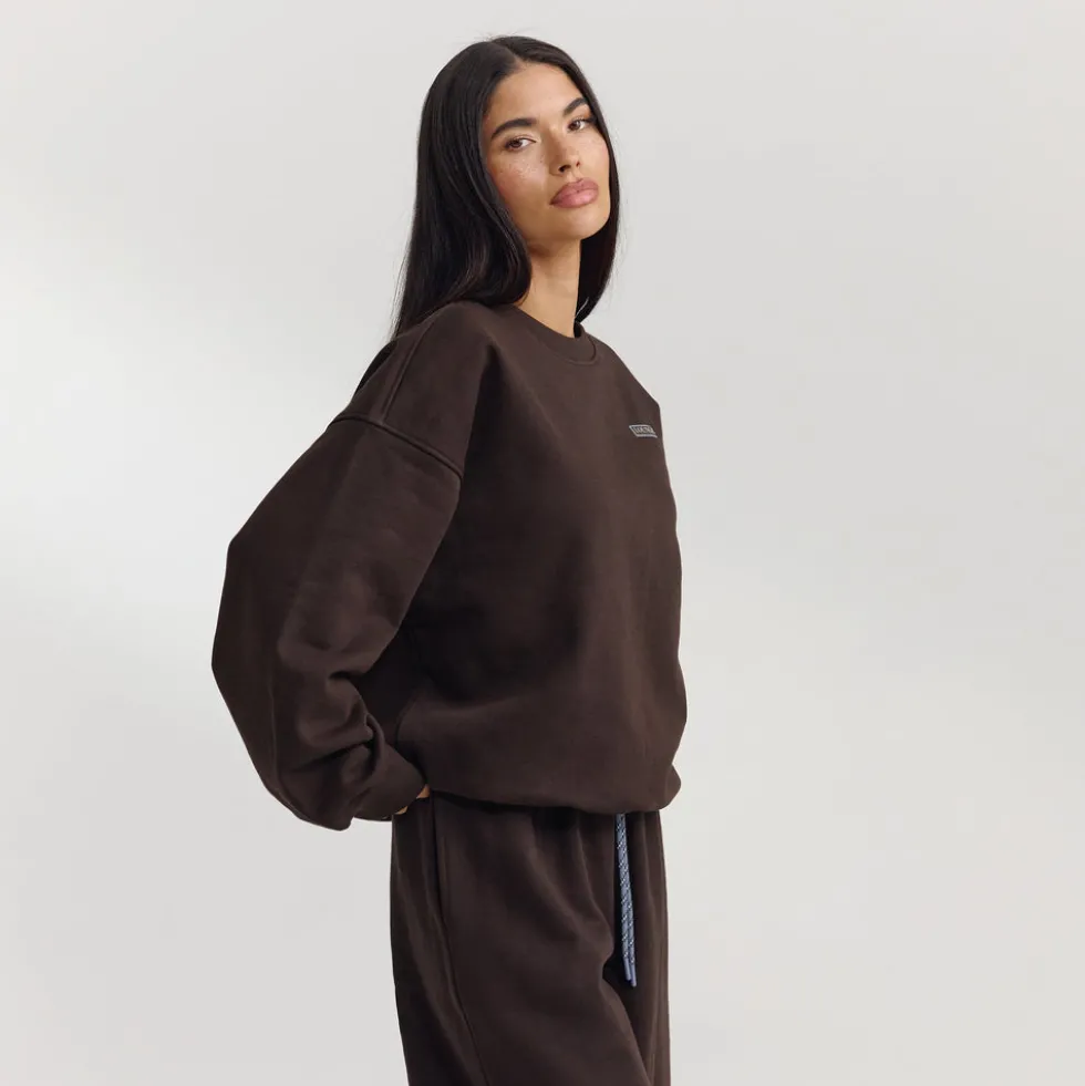 Pull Oversize - Chocolat Noir