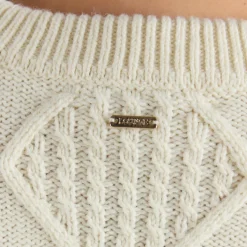 Pull Torsadé - Crème