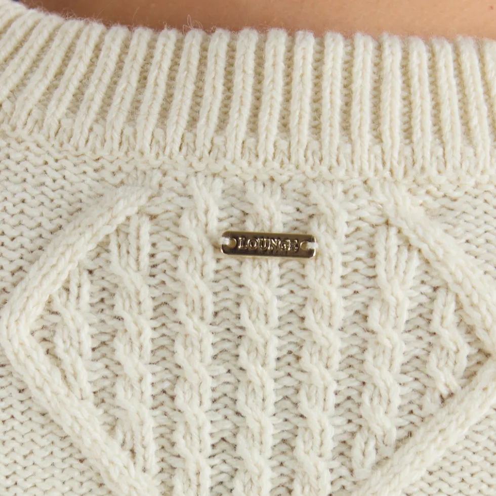 Pull Torsadé - Crème
