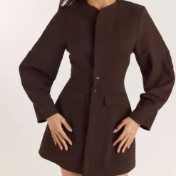 Robe Blazer - Chocolat