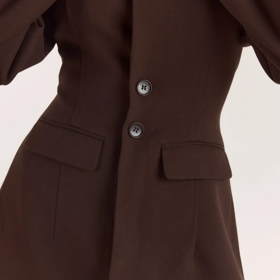 Robe Blazer - Chocolat