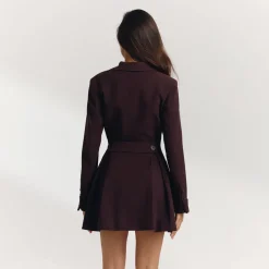 Robe Blazer - Chocolat
