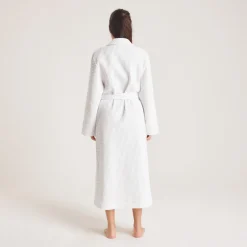 Robe de Chambre Waffle - Blanc
