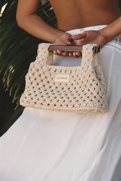 Sac Clutch Clover - Crème