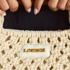 Sac Clutch Clover - Crème