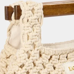Sac Clutch Clover - Crème