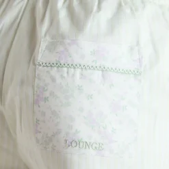 Short de Pyjama Bloom & Stripe - Sauge
