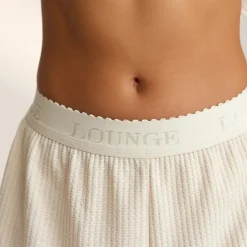 Short de Pyjama Soft Waffle - Cream