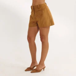 Short en Daim - Beige