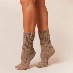 Snooze Chaussettes Tricotées - Nude