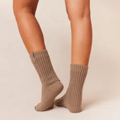 Snooze Chaussettes Tricotées - Nude