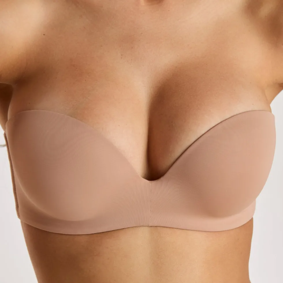 Soutien-gorge à Armatures Sans Bretelles - Miel