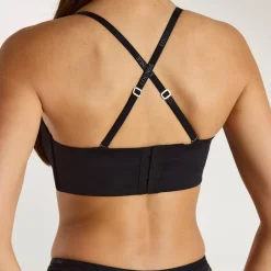 Soutien-gorge à Armatures Sans Bretelles - Noir