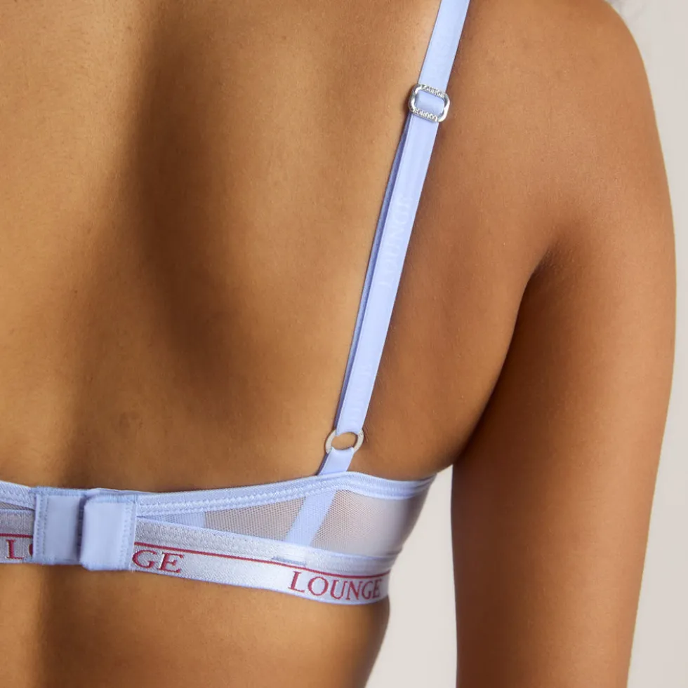 Soutien-Gorge Blossom Bicolore - Bleu Barbeau