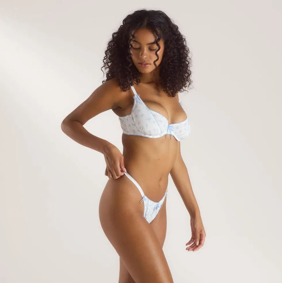Soutien-gorge Summer Balcony - Bleu Floral