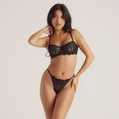Soutien-gorge Tempt Balcony - Noir
