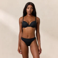 Soutien-gorge T-Shirt Invisible Form - Noir