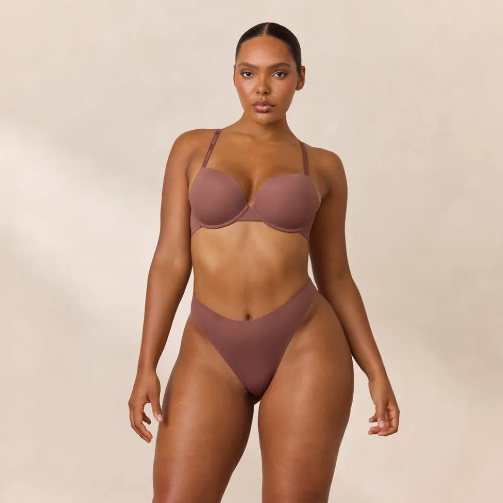 Soutien-gorge T-Shirt Invisible Form - Muscade
