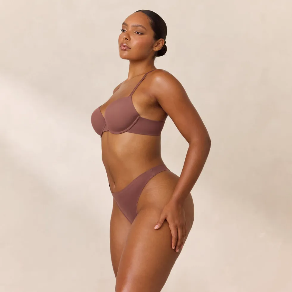 Soutien-gorge T-Shirt Invisible Form - Muscade