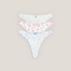 Strings Blossom (Pack de 3) - Motif Floral