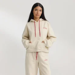 Sweat à Capuche Oversize - Flocon d'Avoine