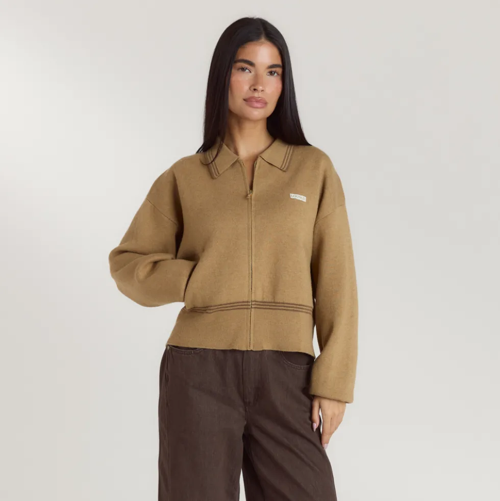 Veste en Maille - Beige