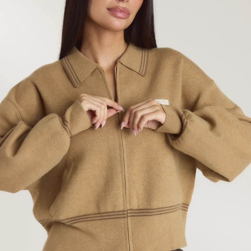 Veste en Maille - Beige