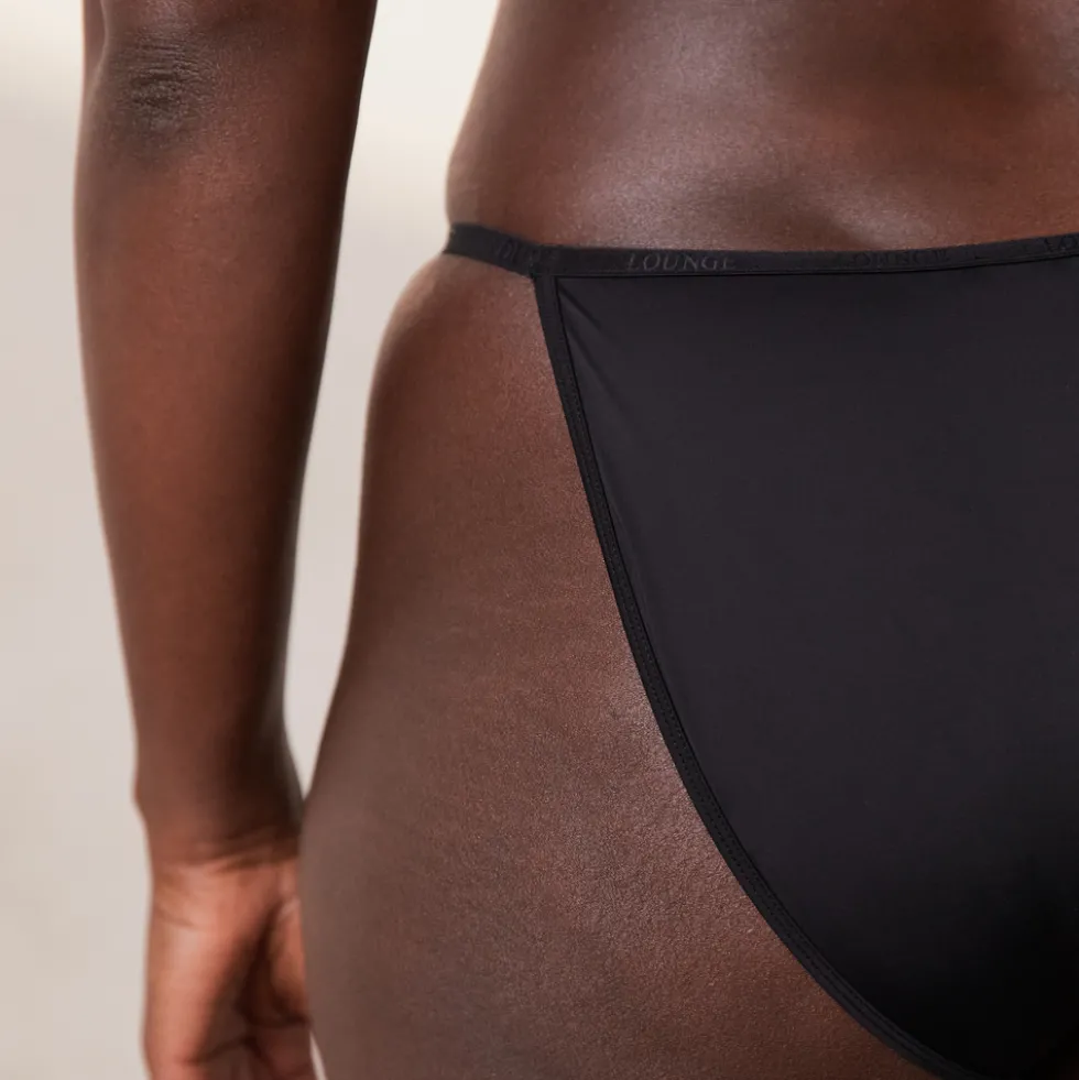 Your Everyday T-shirt Soutien-Gorge et String/Culotte Ensemble - Noir
