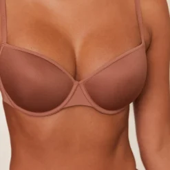 Your Everyday T-shirt Soutien-Gorge et String/Culotte Ensemble - Moka