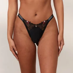 Zalia String - Noir